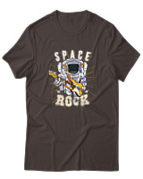 T-Shirt Αντρικό - Space Rocks - Color Thumbnail Καφέ