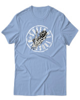 T-Shirt Αντρικό - Speed We Trust - Color Thumbnail Γαλάζιο