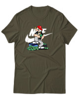 T-Shirt Unisex - Spinach Cash - Color Thumbnail Χακί