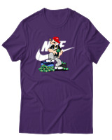 T-Shirt Unisex - Spinach Cash - Color Thumbnail Σκούρο Μωβ