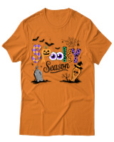 T-Shirt Unisex - Spooky Season - Color Thumbnail Πορτοκαλί