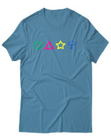 T-Shirt Αντρικό - Squid Symbols - Color Thumbnail Τιρκουάζ
