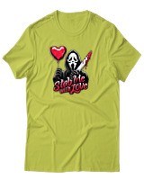 T-Shirt Αντρικό - Stab Me With Love - Color Thumbnail Λαχανί