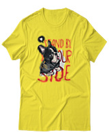 T-Shirt Αντρικό - Stand By Yourside - Color Thumbnail Κίτρινο