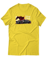T-Shirt Αντρικό - Stang Gang - Color Thumbnail Χρυσό Κίτρινο
