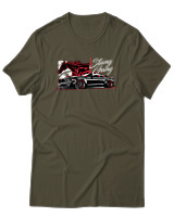 T-Shirt Αντρικό - Stang Gang - Color Thumbnail Χακί