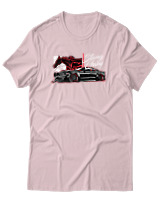 T-Shirt Αντρικό - Stang Gang - Color Thumbnail Απαλό Ροζ
