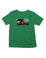 T-Shirt  Παιδικό - Stang Gang - Color Thumbnail Πράσινο