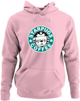 Φούτερ με κουκούλα - Starpugs Coffee - Color Thumbnail Pink