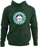 Φούτερ με κουκούλα - Starpugs Coffee - Color Thumbnail Κυπαρισσί