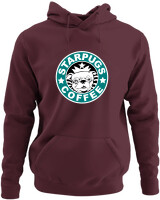 Φούτερ με κουκούλα - Starpugs Coffee - Color Thumbnail Marron