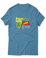 T-Shirt Αντρικό - Start Now - Color Thumbnail Τιρκουάζ