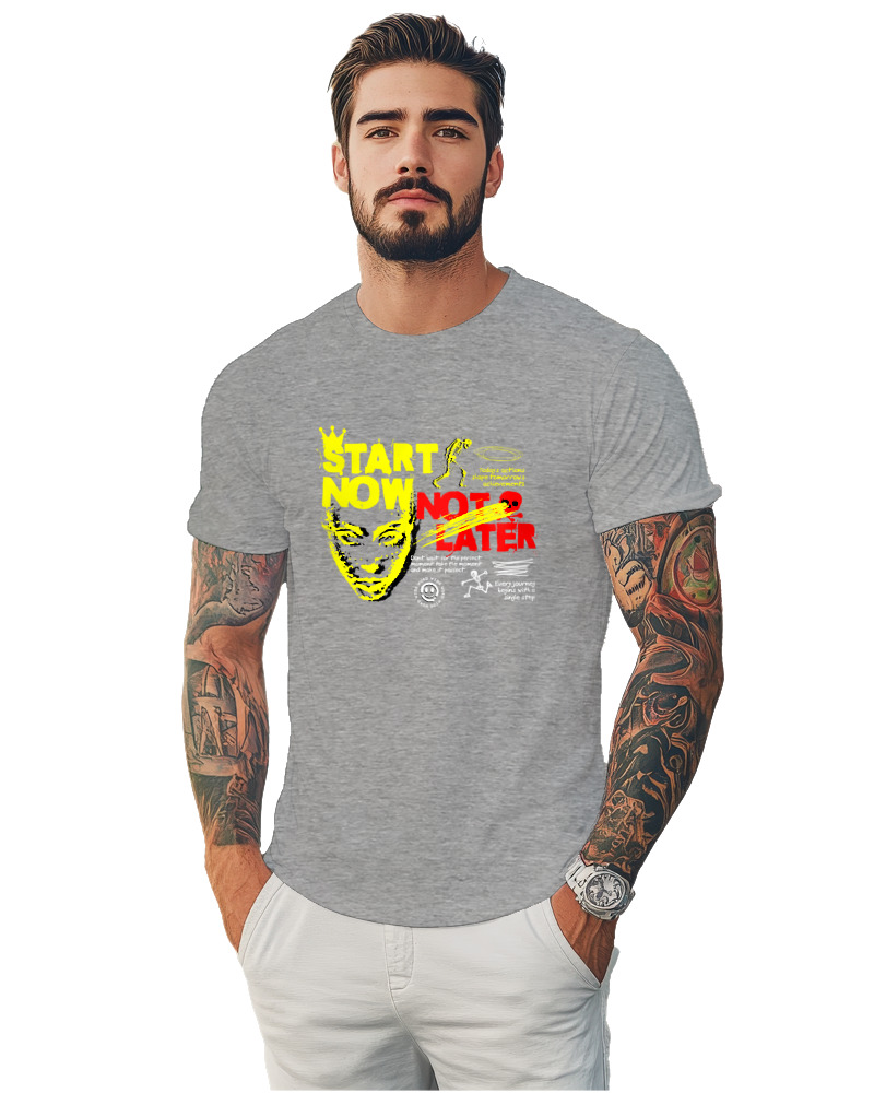 T-Shirt Αντρικό - Start Now - Image 1