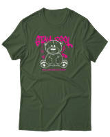 T-Shirt Αντρικό - Stay Cool - Color Thumbnail Κυπαρισσί