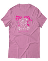T-Shirt Αντρικό - Stay Cool - Color Thumbnail Ροζ