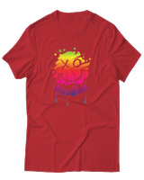 T-Shirt Αντρικό - Stay Different - Color Thumbnail Κόκκινο