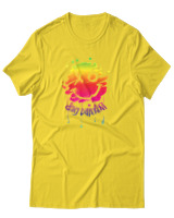T-Shirt Αντρικό - Stay Different - Color Thumbnail Χρυσό Κίτρινο