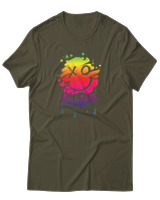 T-Shirt Αντρικό - Stay Different - Color Thumbnail Χακί