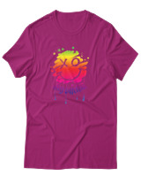 T-Shirt Αντρικό - Stay Different - Color Thumbnail Φουξια