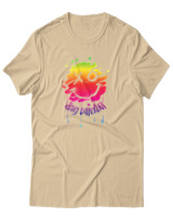 T-Shirt Αντρικό - Stay Different - Color Thumbnail Μπεζ