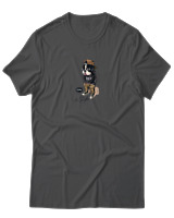 T-Shirt Αντρικό - Stay In Style - Color Thumbnail Ανθρακί