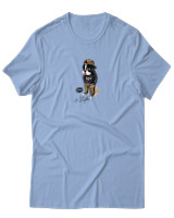 T-Shirt Αντρικό - Stay In Style - Color Thumbnail Γαλάζιο