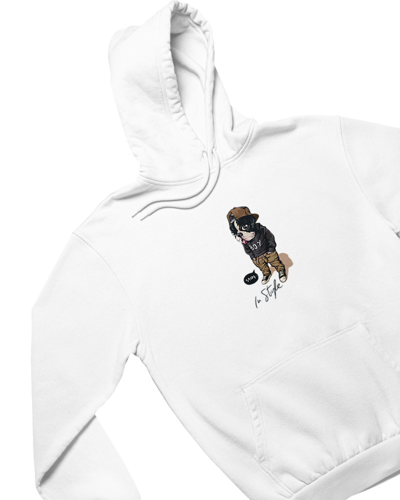Φούτερ με κουκούλα Αντρικό - Stay In Style - Image 1