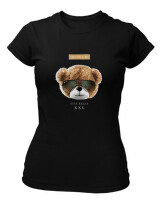 T-Shirt Στενή Γραμμή - Stay Relax - Color Thumbnail Μαύρο