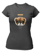 T-Shirt Στενή Γραμμή - Stay Relax - Color Thumbnail Ανθρακί
