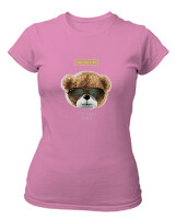 T-Shirt Στενή Γραμμή - Stay Relax - Color Thumbnail Ροζ