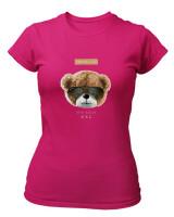 T-Shirt Στενή Γραμμή - Stay Relax - Color Thumbnail Φουξια