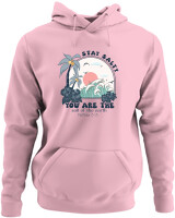 Φούτερ με κουκούλα - Stay Salty - Color Thumbnail Pink