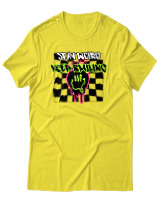 T-Shirt Αντρικό - Stay Weird Keep Smiling - Color Thumbnail Κίτρινο