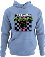 Φούτερ με κουκούλα - Stay Weird Keep Smiling - Color Thumbnail Blue Carolina