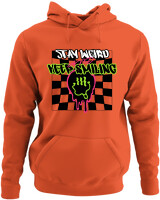Φούτερ με κουκούλα - Stay Weird Keep Smiling - Color Thumbnail Orange