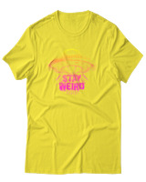T-Shirt Αντρικό - Stay Weird - Color Thumbnail Κίτρινο