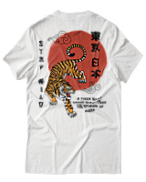 T-Shirt Αντρικό - Stay Wild - Color Thumbnail Άσπρο