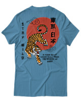 T-Shirt Αντρικό - Stay Wild - Color Thumbnail Τιρκουάζ