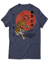 T-Shirt Αντρικό - Stay Wild - Color Thumbnail Μπλε Γκρι