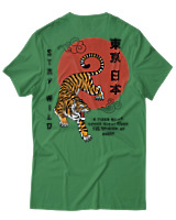 T-Shirt Αντρικό - Stay Wild - Color Thumbnail Πράσινο