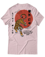 T-Shirt Αντρικό - Stay Wild - Color Thumbnail Απαλό Ροζ