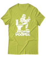 T-Shirt Αντρικό - Storm Pooper - Color Thumbnail Λαχανί