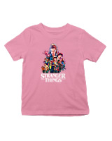 T-Shirt  - Stranger Things Heroes - Color Thumbnail Ροζ