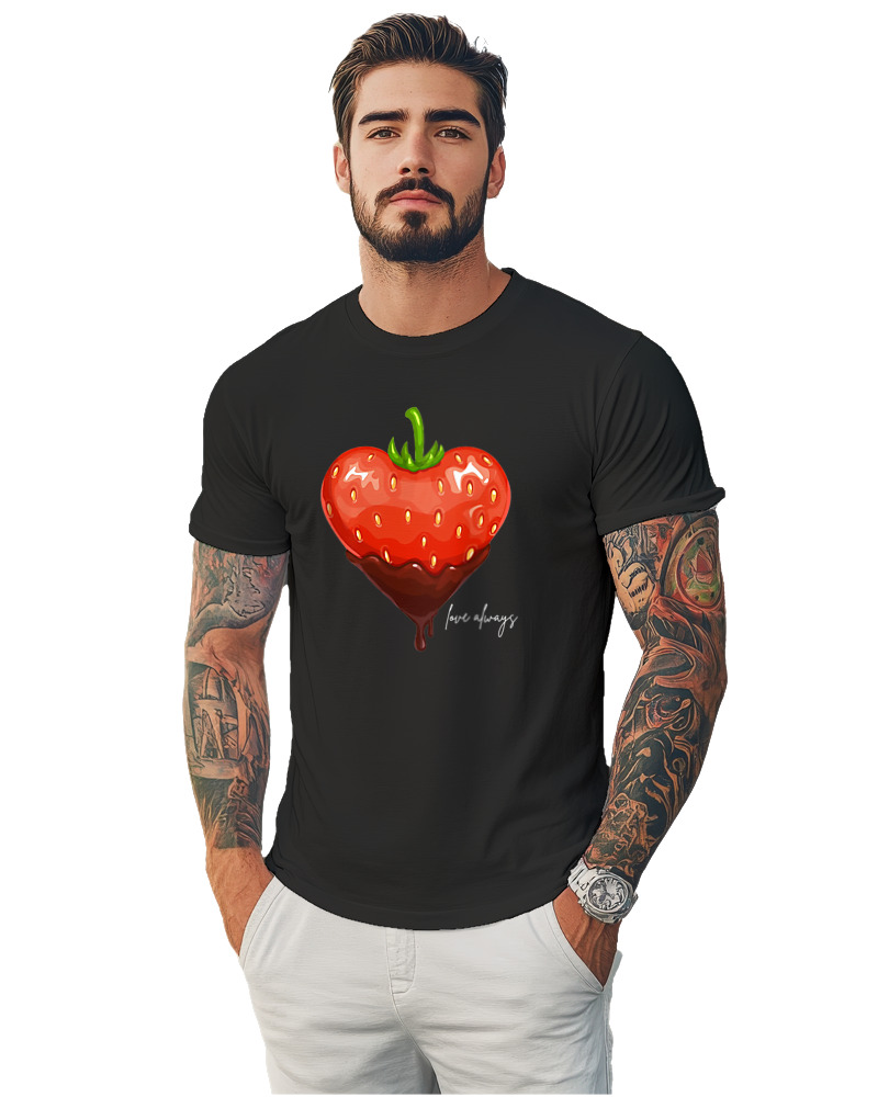 T-Shirt Αντρικό - Strawberry - Image 1