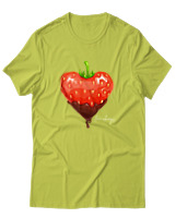 T-Shirt Αντρικό - Strawberry - Color Thumbnail Λαχανί