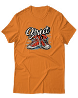 T-Shirt Αντρικό - Street Classics - Color Thumbnail Πορτοκαλί