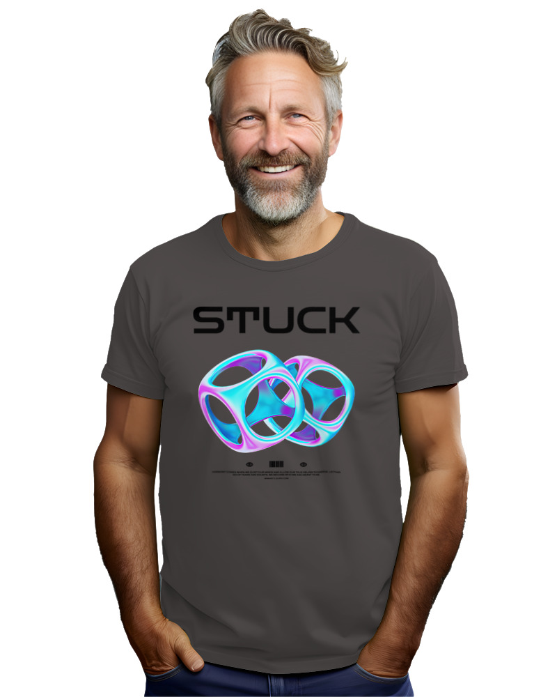 T-Shirt Αντρικό - Stuck - Image 2