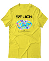 T-Shirt Αντρικό - Stuck - Color Thumbnail Κίτρινο