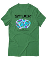 T-Shirt Αντρικό - Stuck - Color Thumbnail Πράσινο