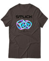 T-Shirt Αντρικό - Stuck - Color Thumbnail Καφέ